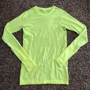 FLASH SALE Neon Lululemon Swiftly Long Sleeve
